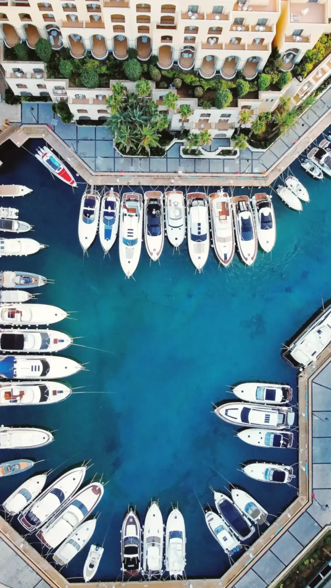 Aerial view of Malta’s docks. Private Mediterranean boat trips -- Azzurytt Yacht Concierge