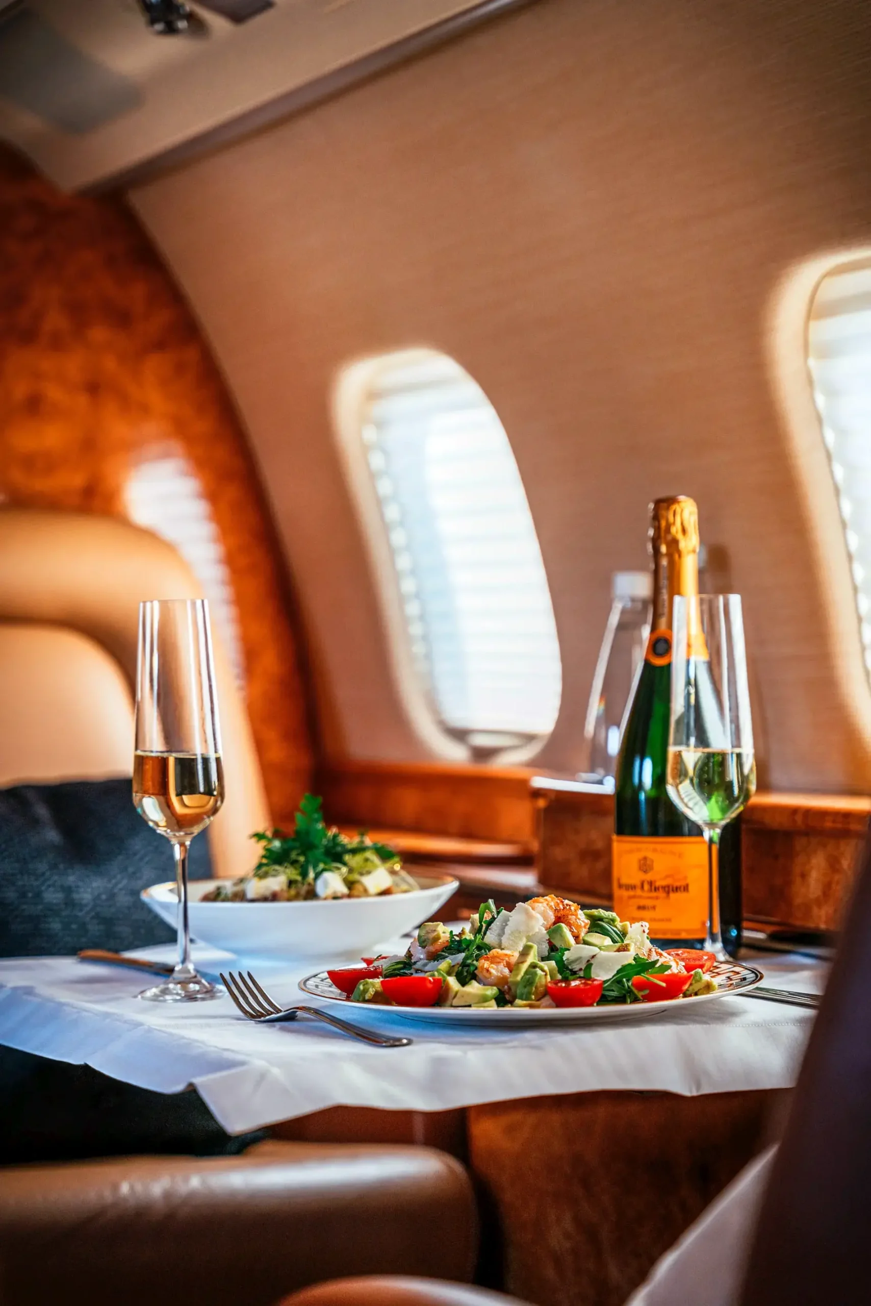 Intimate fine dining moment with curated wine selection. Private jet journeys in Europe -- Azzurytt Travelers Reviews