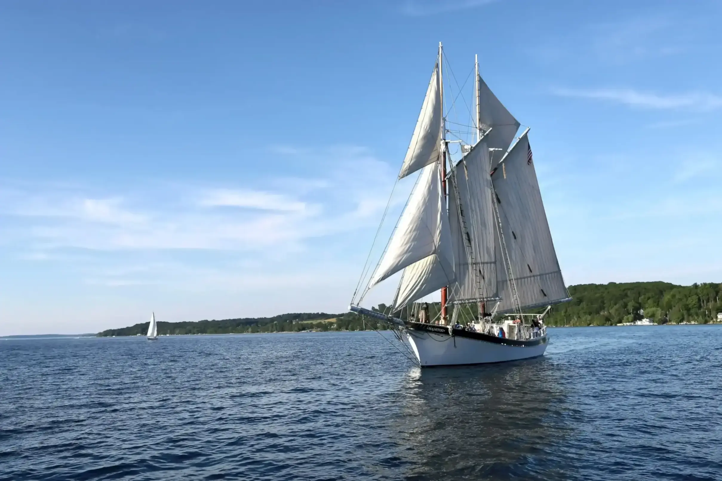 Sleek sailboat cruising the Mediterranean waters. Yacht charters for bespoke coastal itineraries -- Azzurytt Nautical Splendor