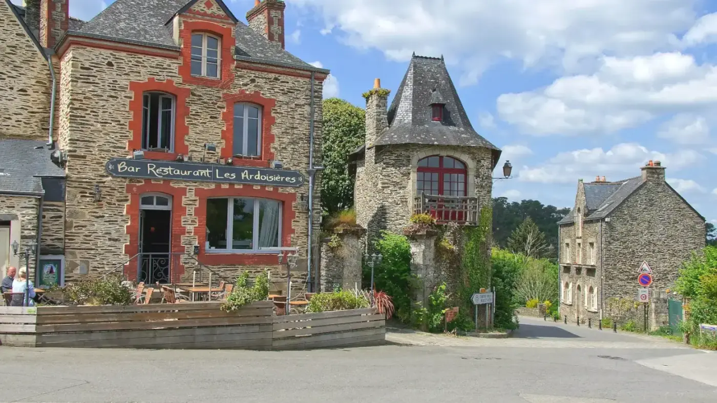 The entrance of Rochefort-en-Terre, France’s favorite village. Cultural Brittany Heritage -- Azzurytt Authentic Discoveries