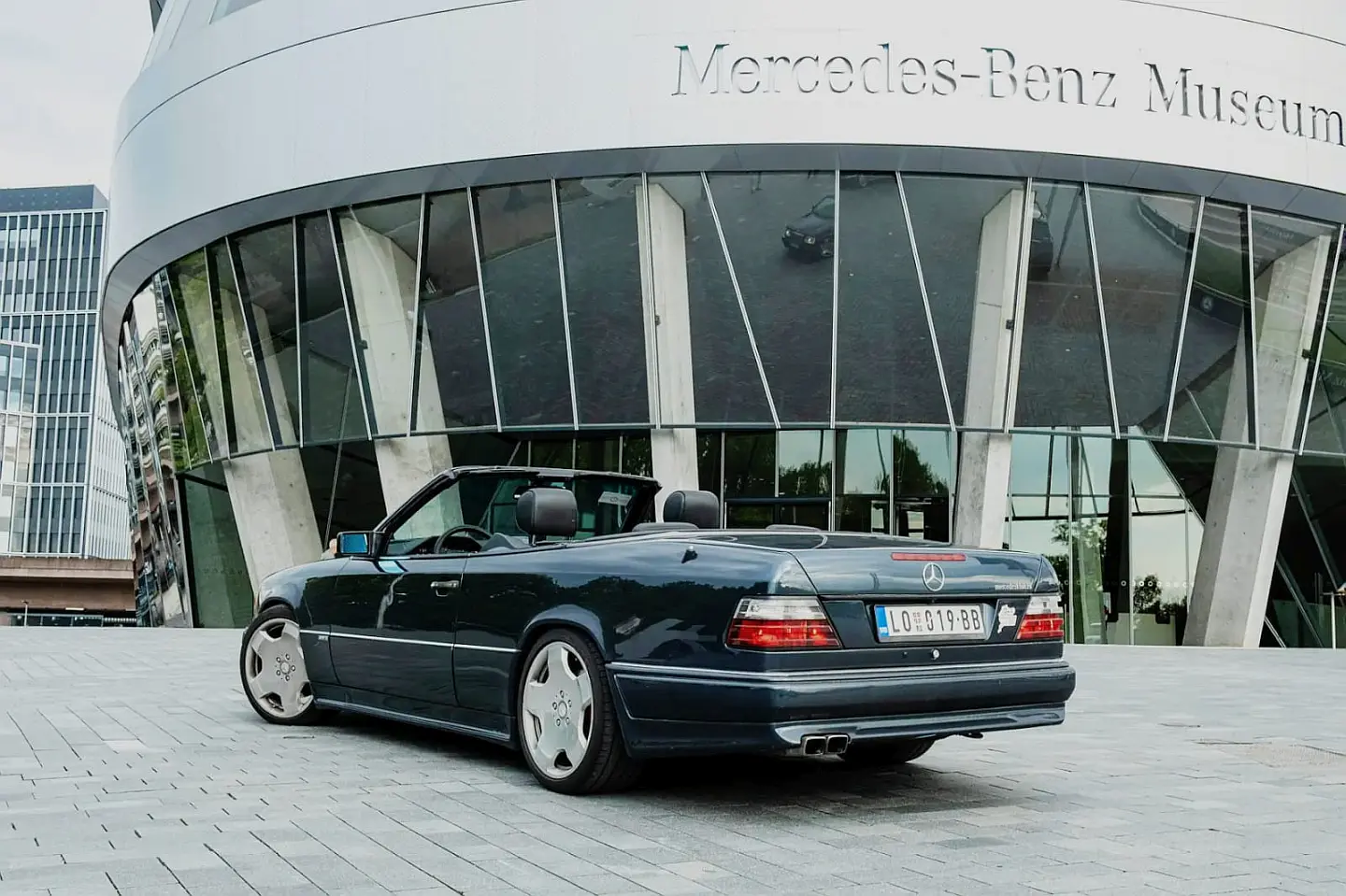 The modern Mercedes-Benz Museum in Stuttgart. Germany luxury tours with private chauffeur -- Azzurytt Timeless Engineering
