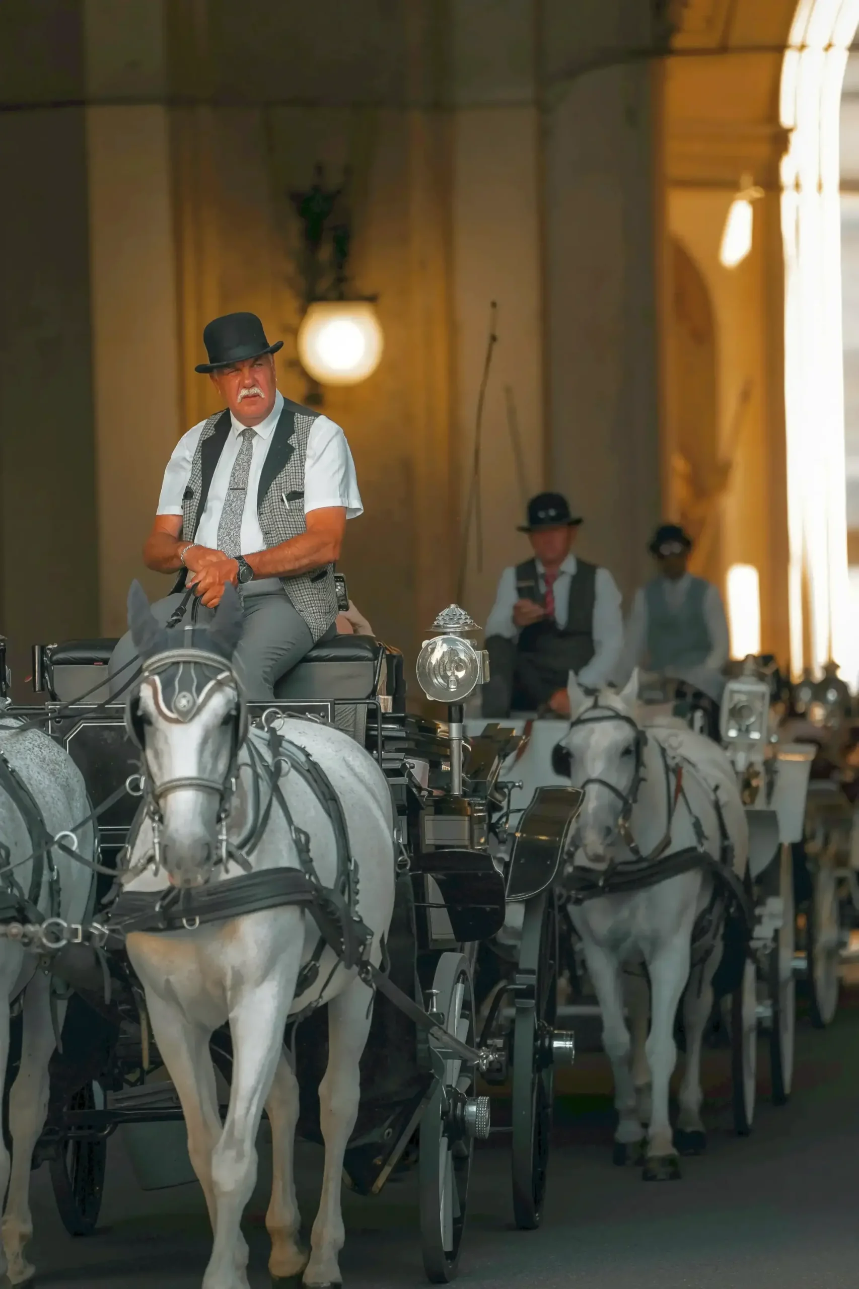 Traditional carriage rides in Vienna. Austria suite-level service -- Azzurytt Charming Motion